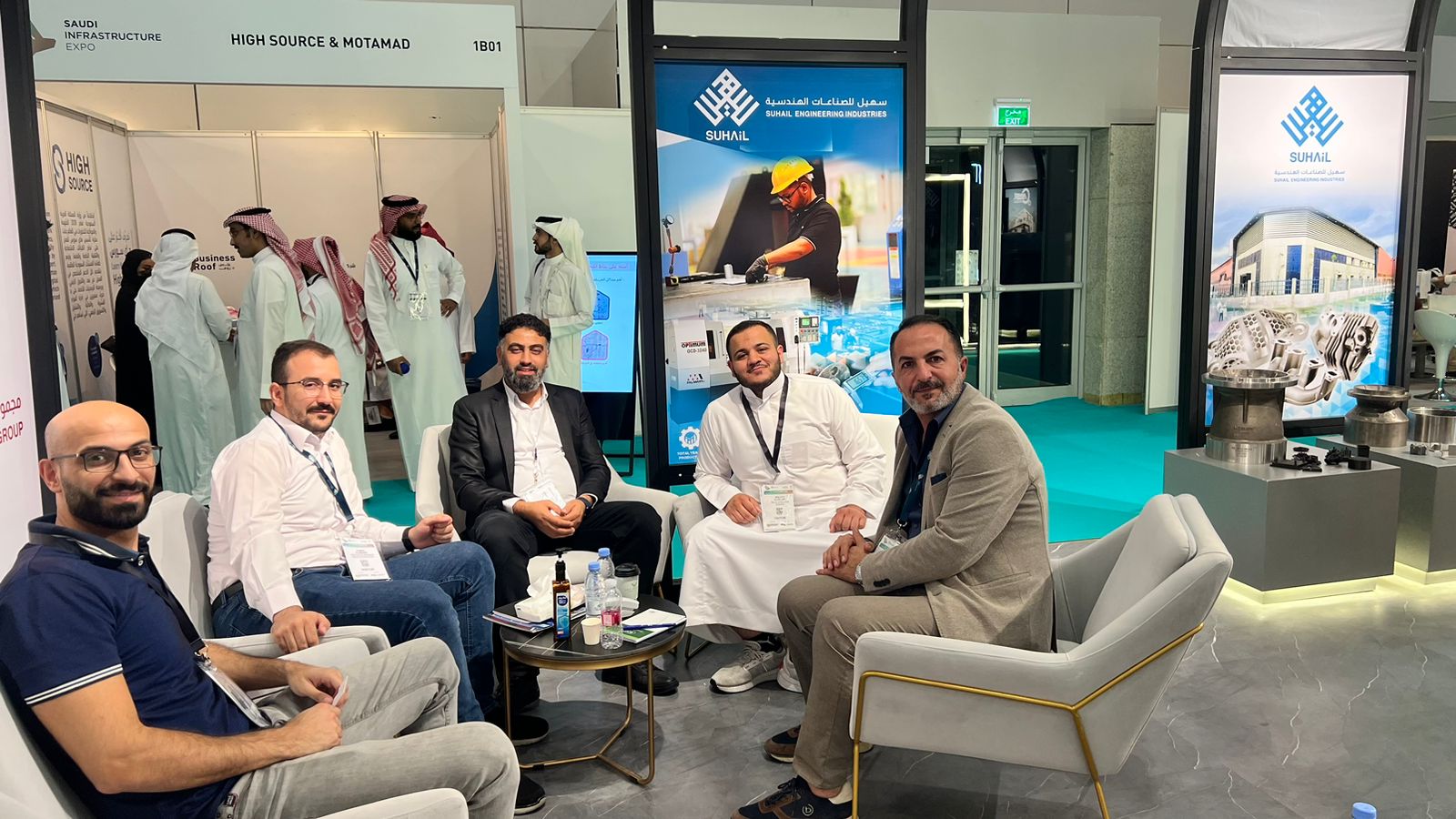 Suhail participated in the Saudi Infrastructure Exhibition